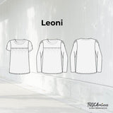 Schnittmuster Shirt Leoni Gr. 34-54 für Nähanfänger - Sewando