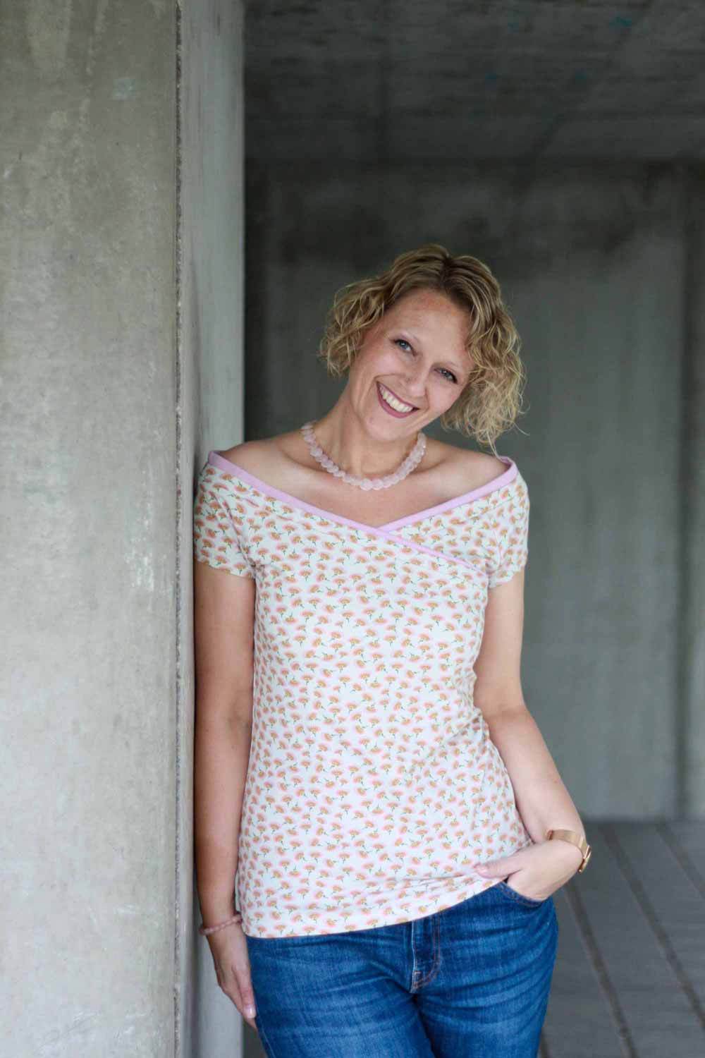 Schnittmuster Shirt „Vom Sommer geküsst“ Damen Gr. 34 - 46 - Sewando
