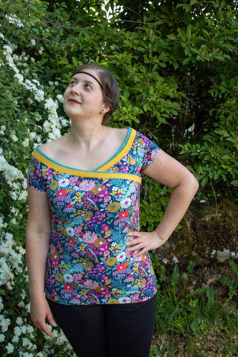 Schnittmuster Shirt „Vom Sommer geküsst“ Damen Gr. 34 - 46 - Sewando