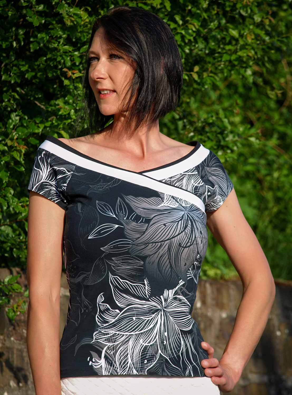 Schnittmuster Shirt „Vom Sommer geküsst“ Damen Gr. 34 - 46 - Sewando