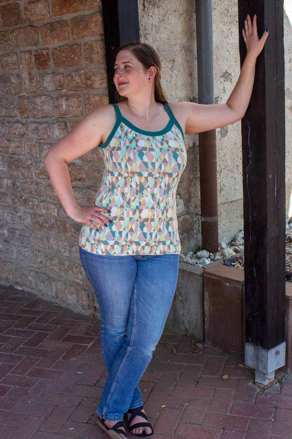 Schnittmuster Top „Eis mit Streuseln“ Damen Gr. 32 - 62 - Sewando