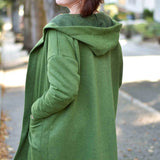 Schnittmuster Wollmantel Strickmantel DOMINGO (34-58) - Sewando