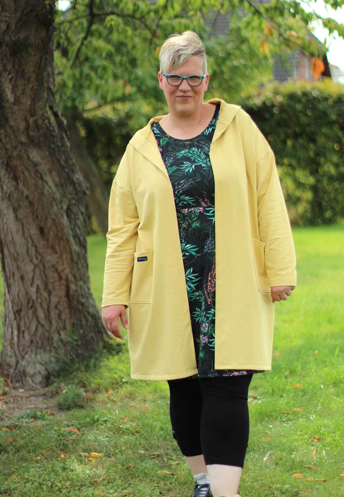 Schnittmuster Wollmantel Strickmantel DOMINGO (34-58) - Sewando