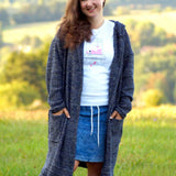 Schnittmuster Wollmantel Strickmantel DOMINGO (34-58) - Sewando