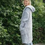 Schnittmuster Wollmantel Strickmantel DOMINGO (34-58) - Sewando