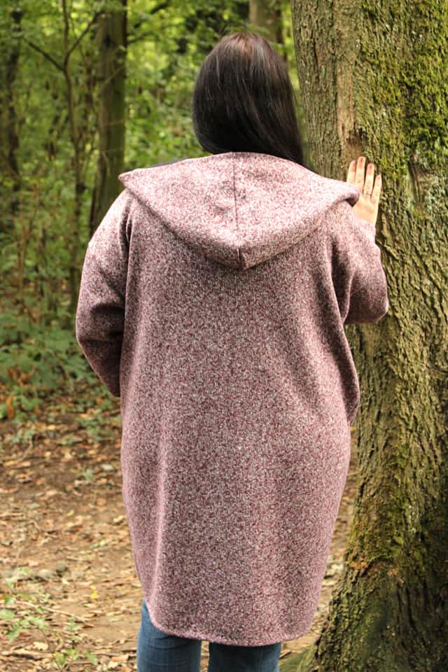 Schnittmuster Wollmantel Strickmantel DOMINGO (34-58) - Sewando