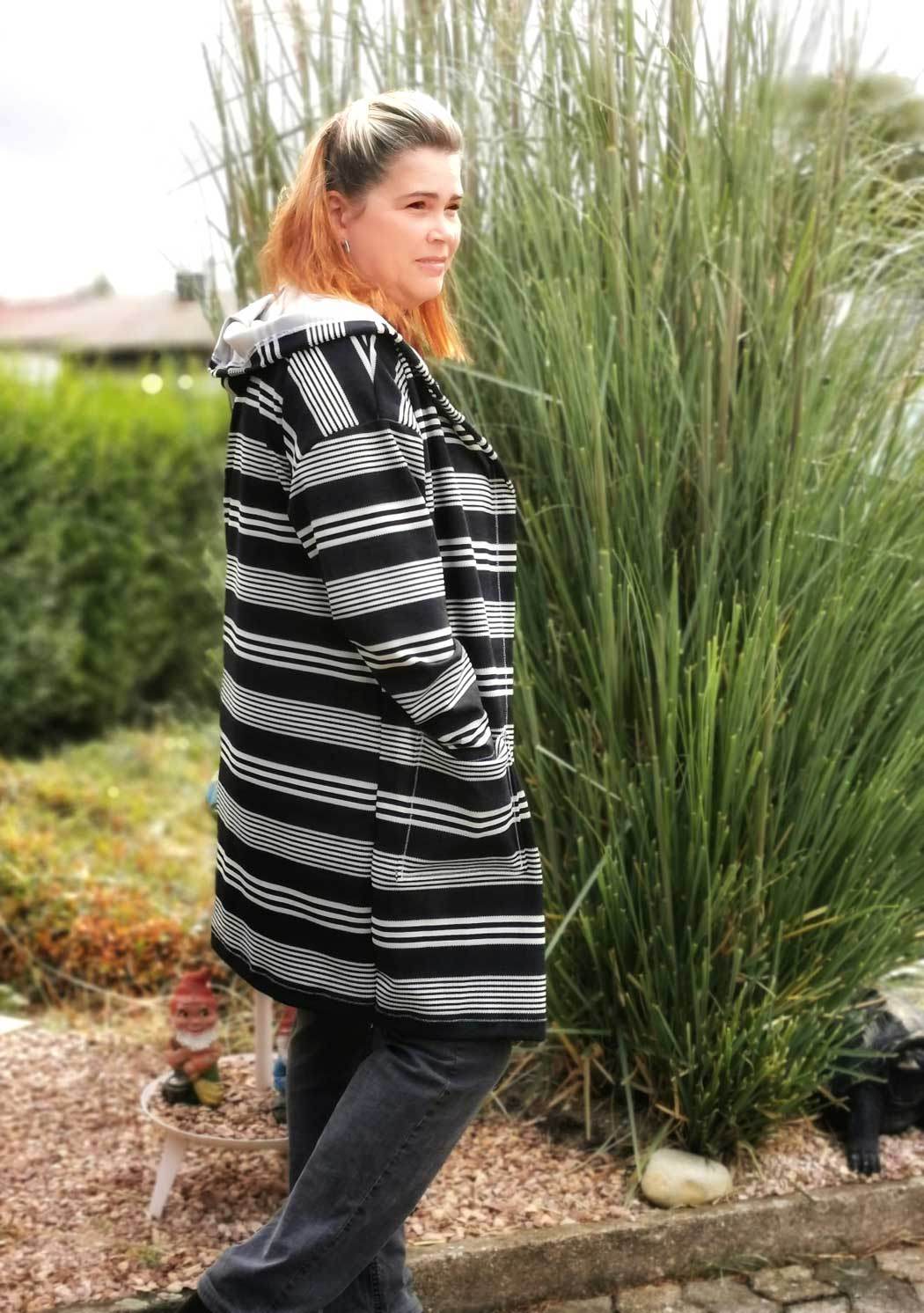 Schnittmuster Wollmantel Strickmantel DOMINGO (34-58) - Sewando