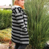 Schnittmuster Wollmantel Strickmantel DOMINGO (34-58) - Sewando