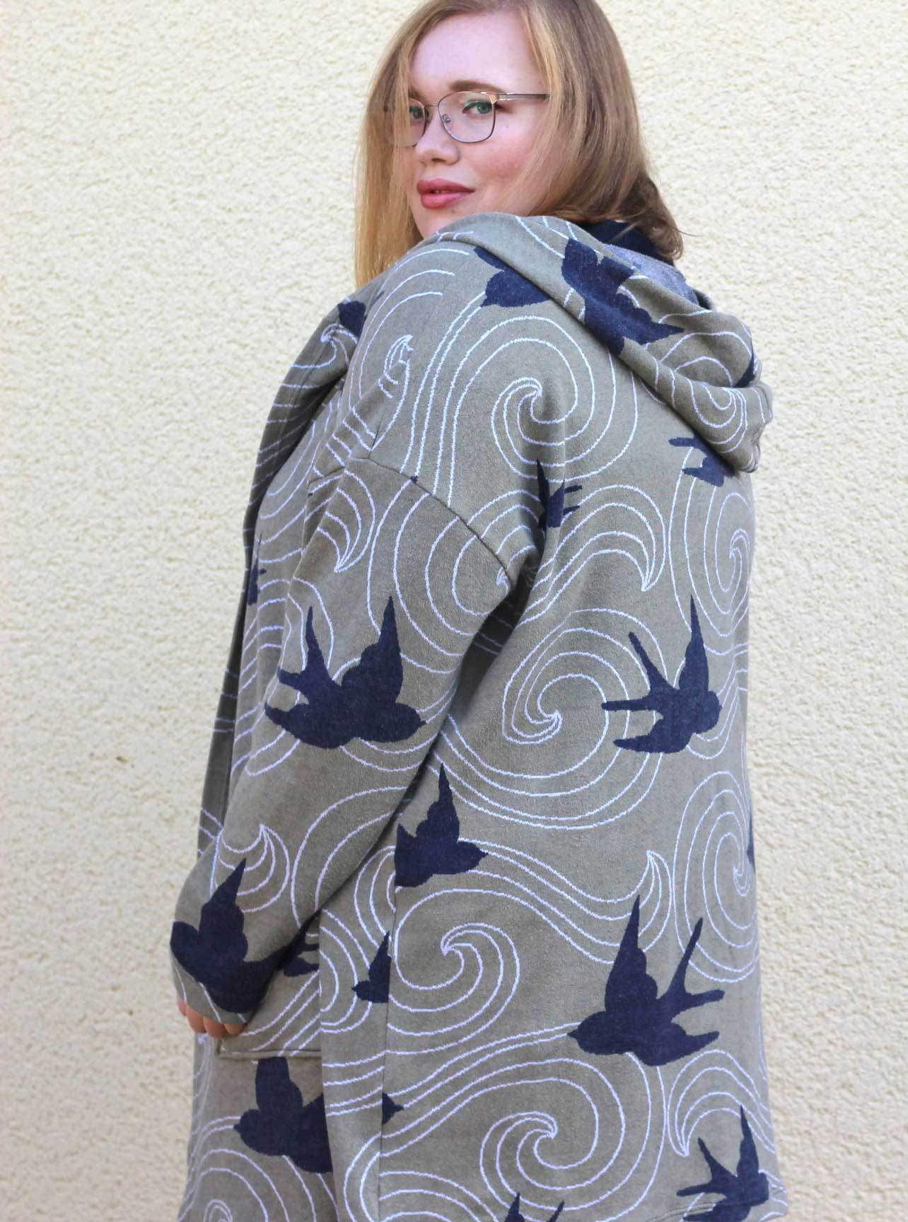 Schnittmuster Wollmantel Strickmantel DOMINGO (34-58) - Sewando