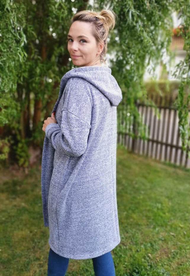 Schnittmuster Wollmantel Strickmantel DOMINGO (34-58) - Sewando
