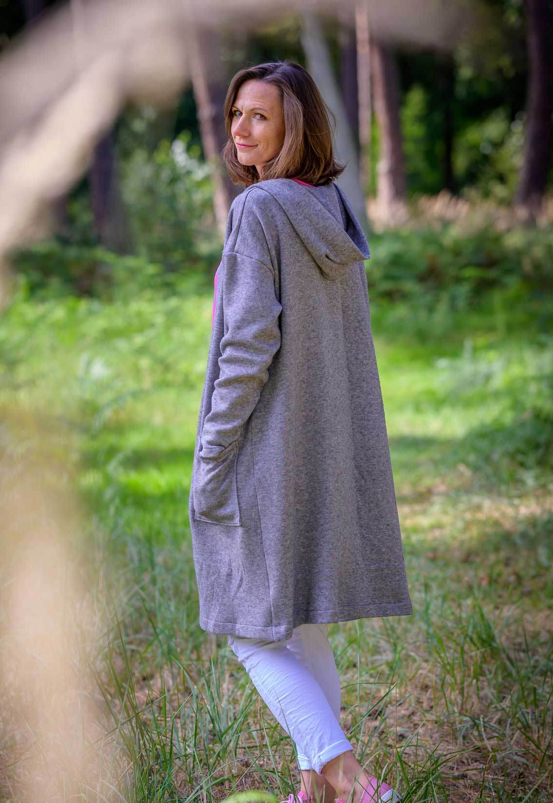 Schnittmuster Wollmantel Strickmantel DOMINGO (34-58) - Sewando