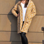 Schnittmuster Wollmantel Strickmantel DOMINGO (34-58) - Sewando