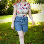 Schnittmuster Top in Wickeloptik LONDRA (34-56) : - Sewando