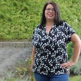 Schnittmuster Top in Wickeloptik LONDRA (34-56) : - Sewando