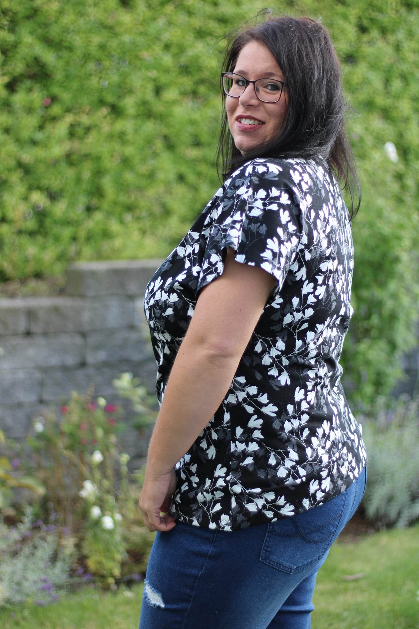 Schnittmuster Top in Wickeloptik LONDRA (34-56) : - Sewando