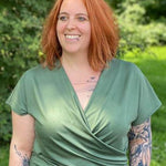 Schnittmuster Top in Wickeloptik LONDRA (34-56) : - Sewando