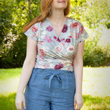 Schnittmuster Top in Wickeloptik LONDRA (34-56) : - Sewando