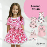 Schnittmuster Kinderkleid Louann Gr. 98-140 - Sewando