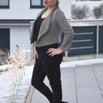 Schnittmuster kurzer Jersey Blazer LILIA (34-58) - Sewando