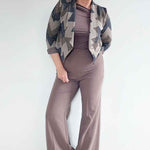 Schnittmuster kurzer Jersey Blazer LILIA (34-58) - Sewando