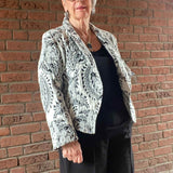 Schnittmuster kurzer Jersey Blazer LILIA (34-58) - Sewando
