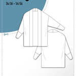 Schnittmuster Cardigan Strickjacke CARDIGA (34-56) : - Sewando