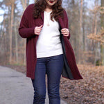 Schnittmuster Cardigan Strickjacke CARDIGA (34-56) : - Sewando