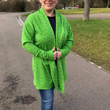 Schnittmuster Cardigan Strickjacke CARDIGA (34-56) : - Sewando