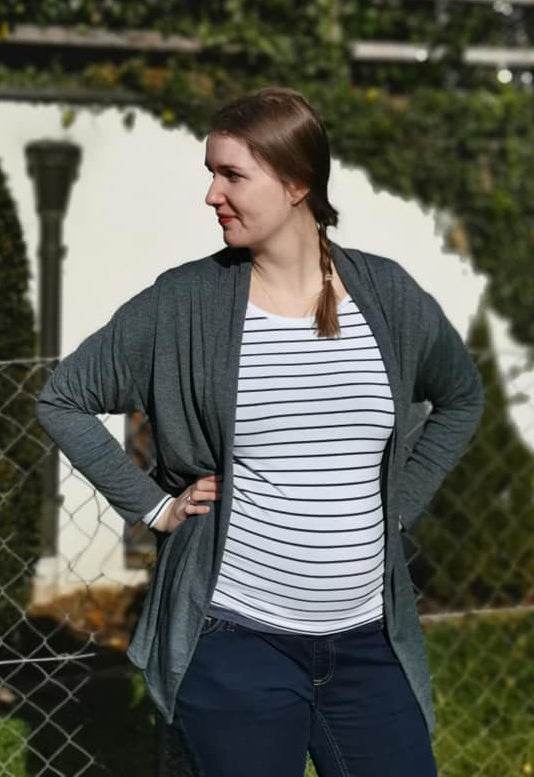 Schnittmuster Cardigan Strickjacke CARDIGA (34-56) : - Sewando