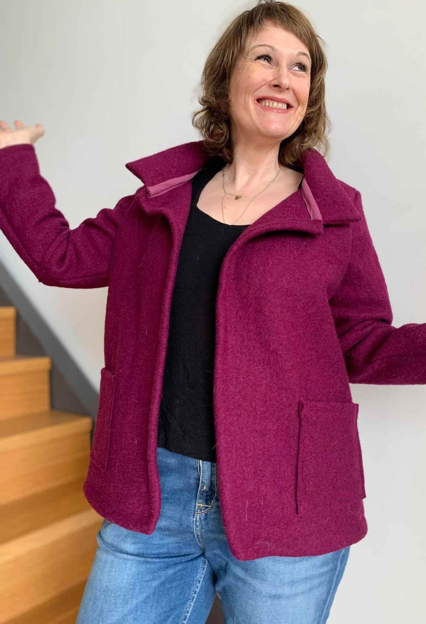 Schnittmuster Jacke, Wolljacke JACA (34-58) : - Sewando