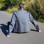 Schnittmuster Jeansjacke „Knopf und Kragen“ Herren Gr. 44 - 64 : - Sewando