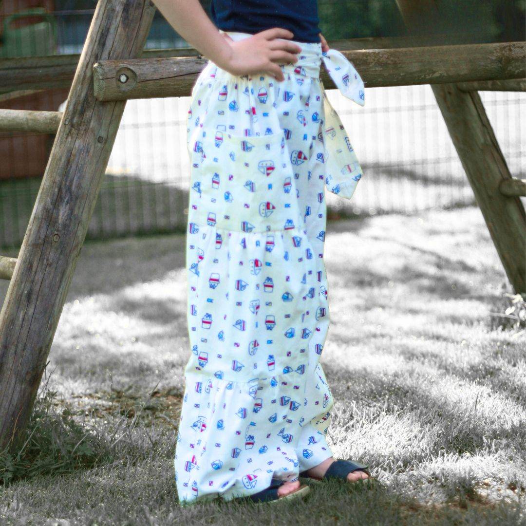 Schnittmuster Kinder Hose Sonja Gr. 80-140 | Musselin - Sewando