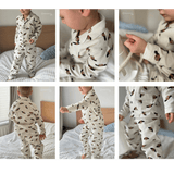 Schnittmuster Kinderschlafanzug "Sleepover PJs" Gr. 86-164