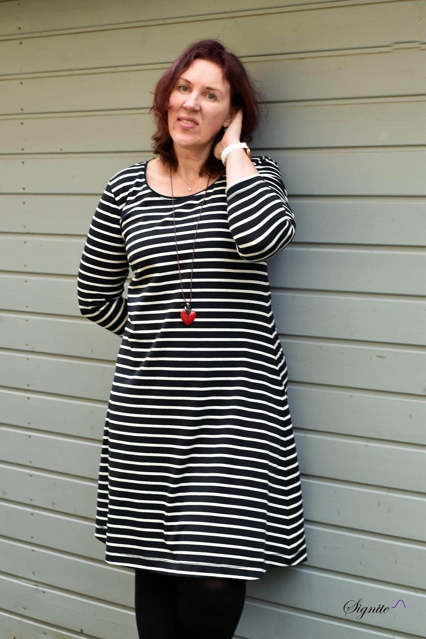 Schnittmuster Varianten-Kleid FLORIANA (32-56): - Sewando