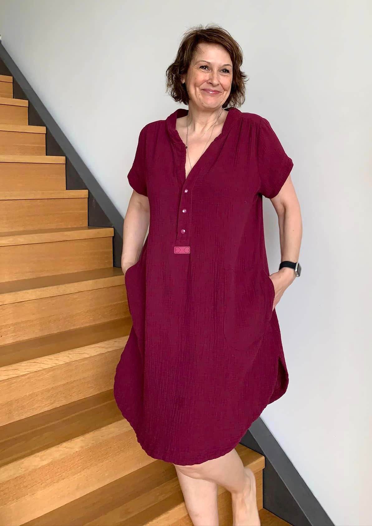 Schnittmuster Blusenkleid CURIOLA (34-56) : - Sewando