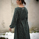 Schnittmuster Viskose Kleid mit Schleife MARGARIDA (32-58) - Sewando