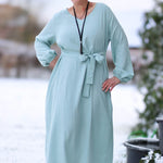 Schnittmuster Viskose Kleid mit Schleife MARGARIDA (32-58) - Sewando