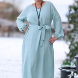 Schnittmuster Viskose Kleid mit Schleife MARGARIDA (32-58) - Sewando