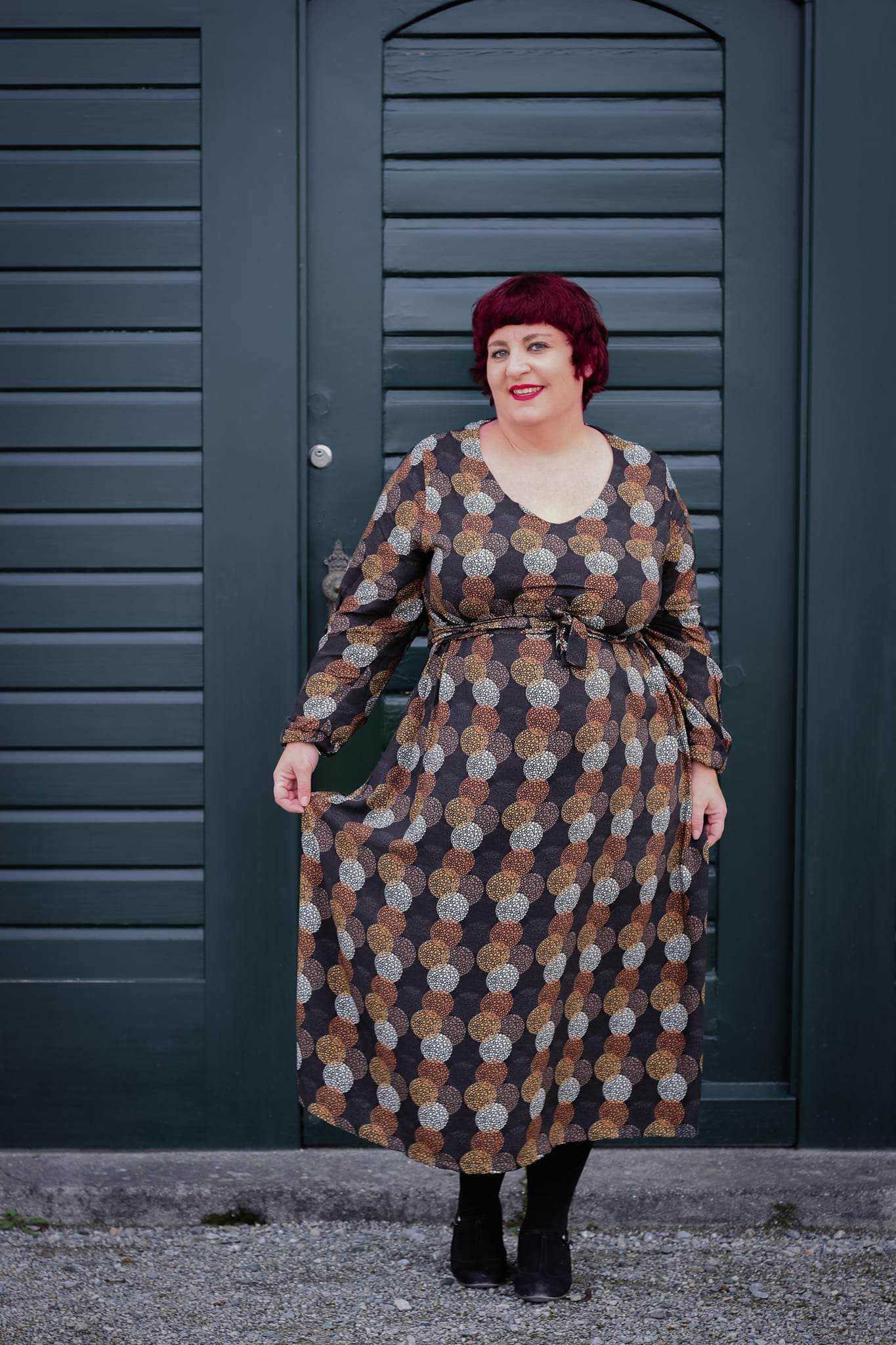 Schnittmuster Viskose Kleid mit Schleife MARGARIDA (32-58) - Sewando