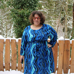 Schnittmuster Viskose Kleid mit Schleife MARGARIDA (32-58) - Sewando