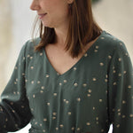 Schnittmuster Viskose Kleid mit Schleife MARGARIDA (32-58) - Sewando