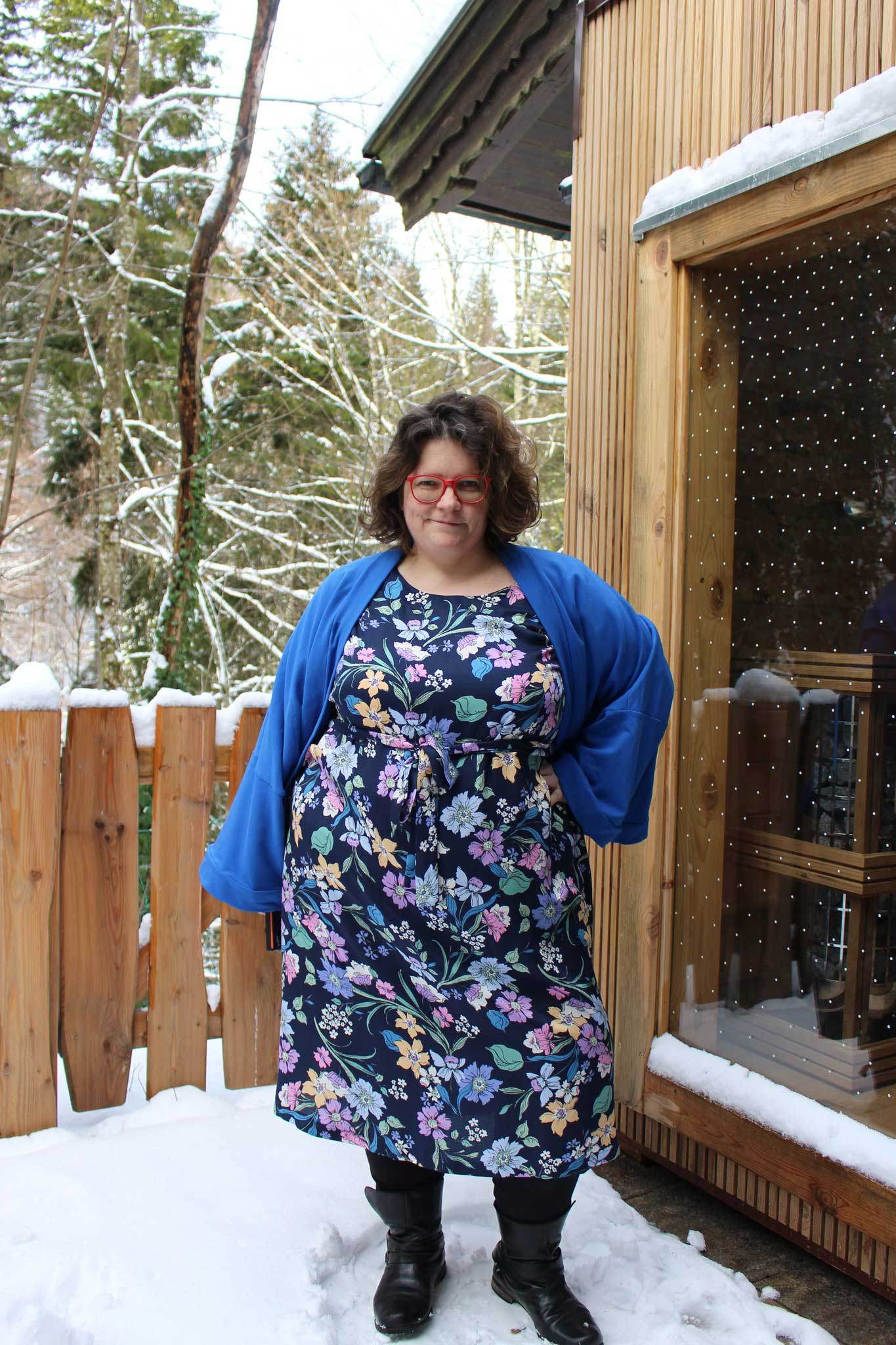 Schnittmuster Viskose Kleid mit Schleife MARGARIDA (32-58) - Sewando