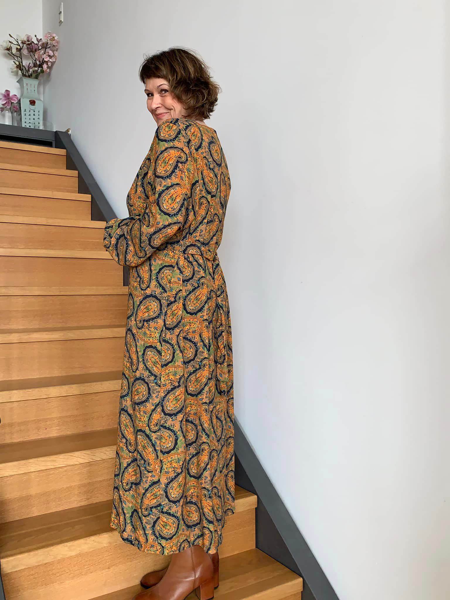 Schnittmuster Viskose Kleid mit Schleife MARGARIDA (32-58) - Sewando