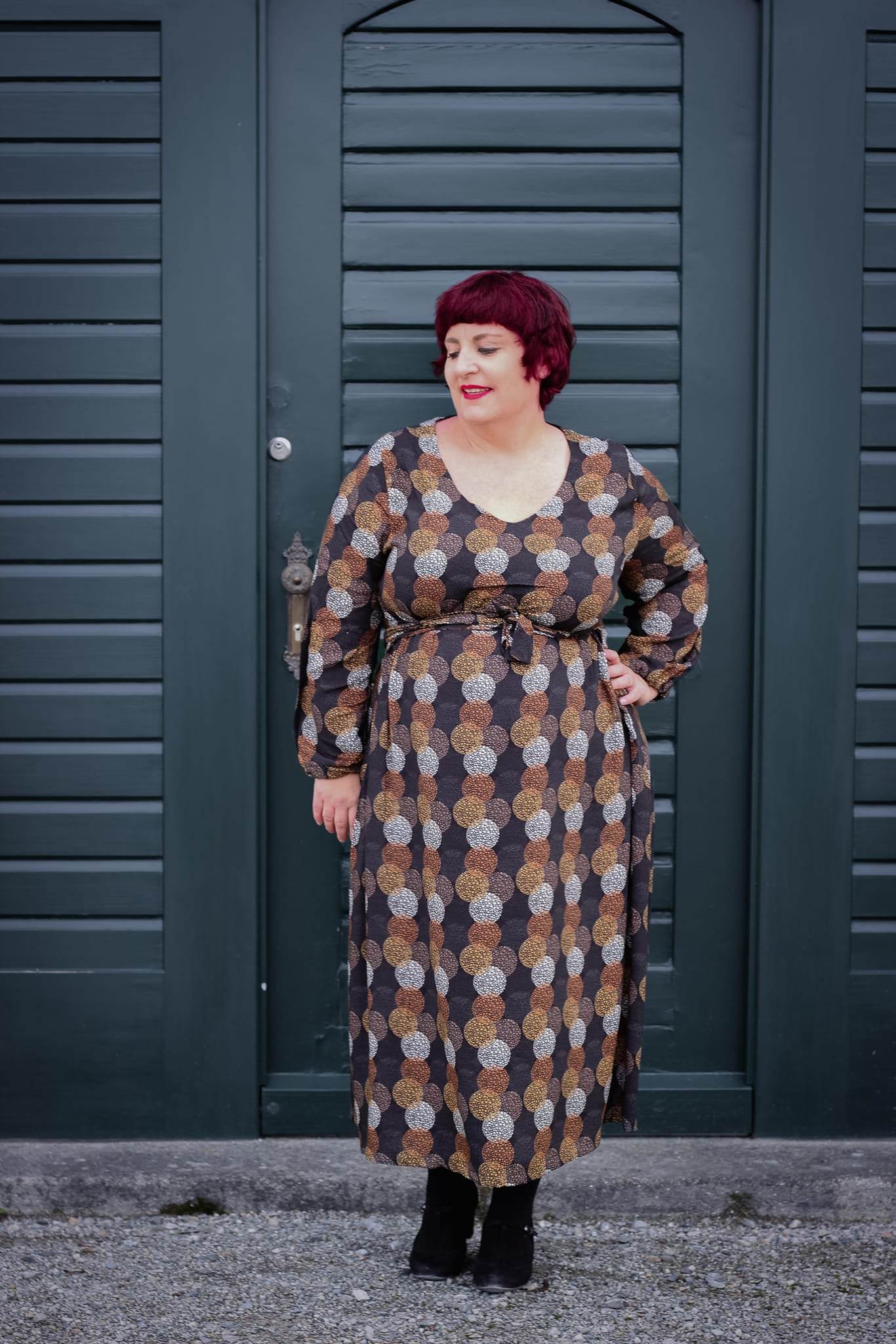 Schnittmuster Viskose Kleid mit Schleife MARGARIDA (32-58) - Sewando