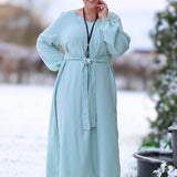 Schnittmuster Viskose Kleid mit Schleife MARGARIDA (32-58) - Sewando