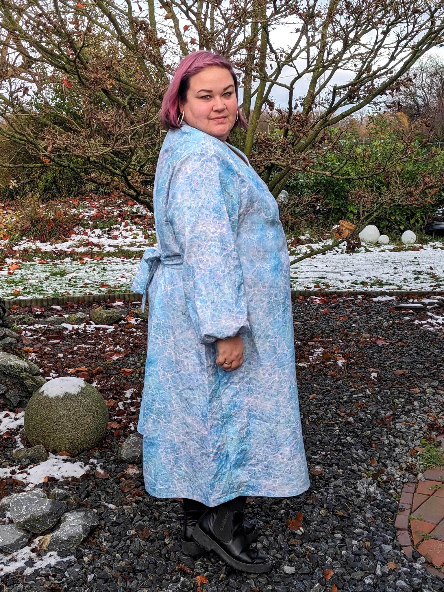 Schnittmuster Viskose Kleid mit Schleife MARGARIDA (32-58) - Sewando