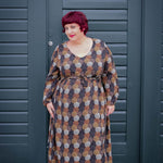 Schnittmuster Viskose Kleid mit Schleife MARGARIDA (32-58) - Sewando