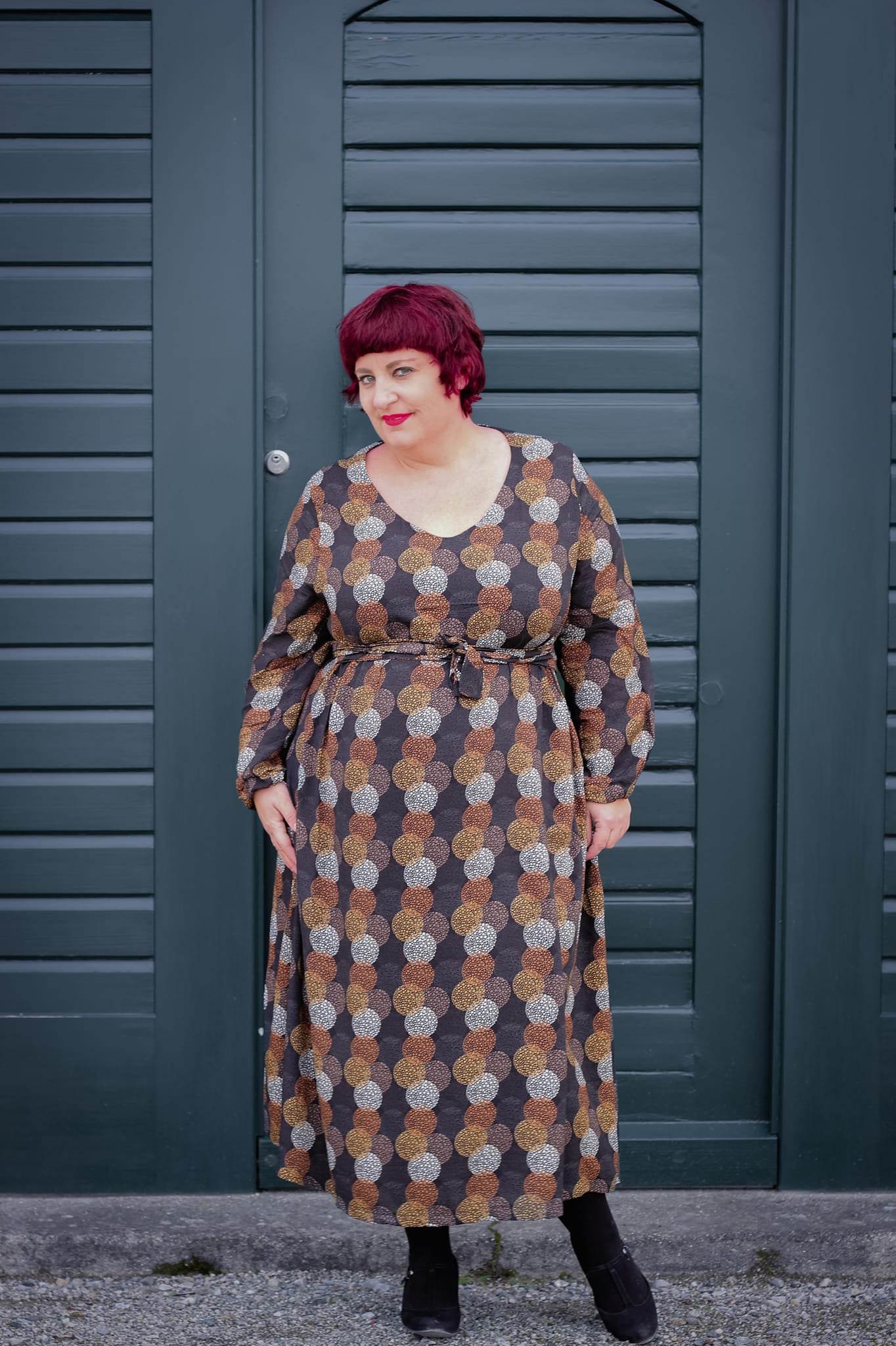 Schnittmuster Viskose Kleid mit Schleife MARGARIDA (32-58) - Sewando