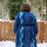 Schnittmuster Viskose Kleid mit Schleife MARGARIDA (32-58) - Sewando