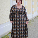 Schnittmuster Viskose Kleid mit Schleife MARGARIDA (32-58) - Sewando